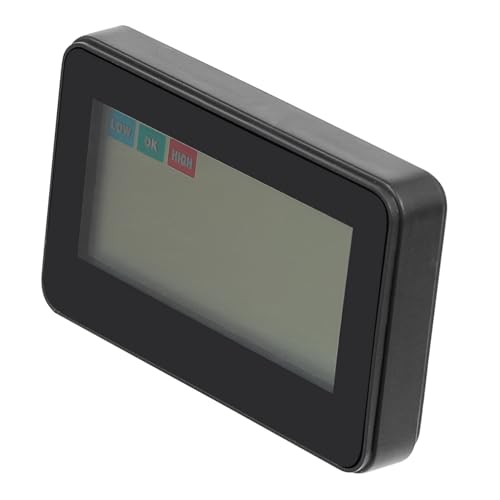VALICLUD Mini Kühlschrank Thermometer Hygrometer Temperatur Feuchtigkeitsmessgerät mit Magnet Alarmfunktion bei Extremwerten Kompakt und Platzsparend für Kühlbox und Innenraum von VALICLUD
