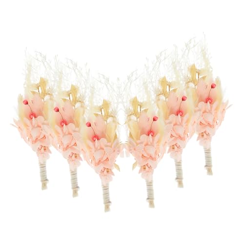 VALICLUD Mini Trockenblumen Bündel Natürliche Dried Flower Sträuße für Vase und DIY Dekoration Boho Stil Getrocknete Blumen für Wohnzimmer Hochzeit und Party Home Accessoires von VALICLUD