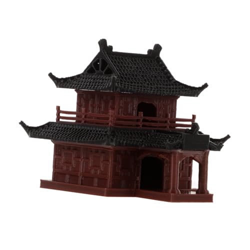 VALICLUD Miniatur Pavillon Aquarium Deko Stabile Kunststoff Simulation Statue Bonsai Landschaftsornament für Mikro Gärten Moos Sukkulenten Vielseitig für Innen und Außenbereich VALICLUD Miniatur Pavillon Aquarium Deko Stabile Kunststoff Simulation Statue Bonsai Landschaftsornament für Mikro Gärten Moos Sukkulenten Vielseitig für Innen und Außenbereich von VALICLUD