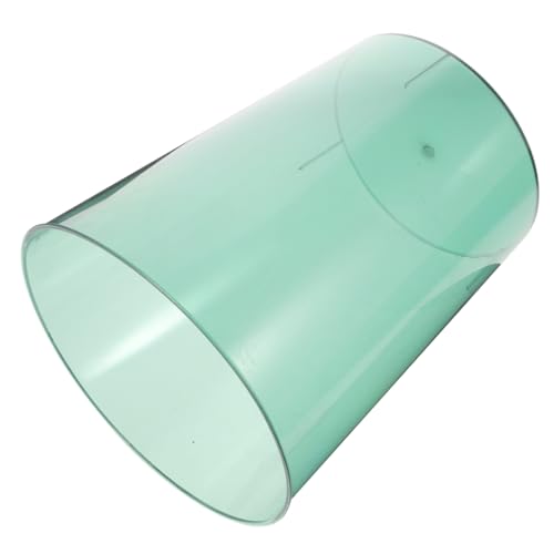 VALICLUD Moderner Transparenter Müllbehälter Mittlerer Multifunktional als Abfalleimer und Kreativer Blumenhalter Stilvolles Design für Büro Wohnzimmer Balkon Stilvoll und Praktisch für von VALICLUD