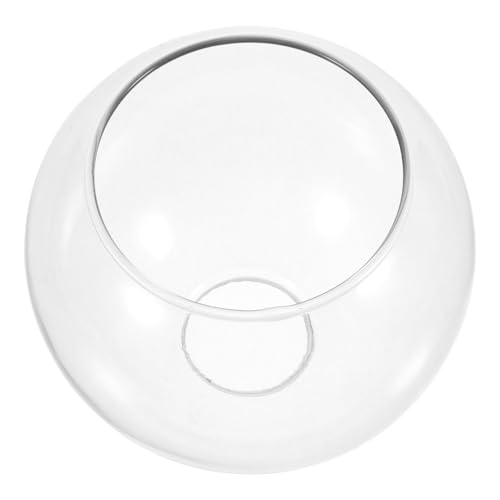 VALICLUD Moderner Vielseitiger Glas Lampenschirm Transparent als Lampenabdeckung Einfacher Lampenzubehör für Steh Tischlampen Dekorative Lichtabdeckung für Warmes Raumambiente von VALICLUD