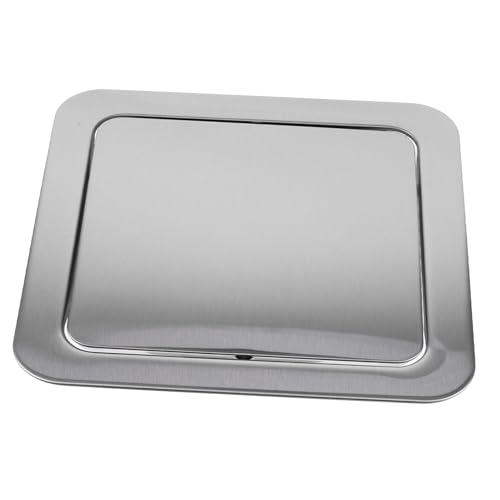 VALICLUD Mülltonnen Deckel mit Schwingklappe Eingelassenes Design Rostfrei Leicht zu Reinigen Geeignet für Küchen Badezimmer Werkbänke Kompakte für Kleine Räume Vielseitig Einsetzbar VALICLUD Mülltonnen Deckel mit Schwingklappe Eingelassenes Design Rostfrei Leicht zu Reinigen Geeignet für Küchen Badezimmer Werkbänke Kompakte für Kleine Räume Vielseitig Einsetzbar von VALICLUD