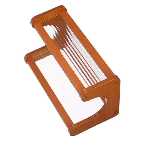 VALICLUD Multifunktionales Desktop Organizer Regal Lagiges Aufbewahrungsregal für Schreibtisch und Kommode Platzsparend für Büro Studentenwohnheim Küche Modernes Design von VALICLUD