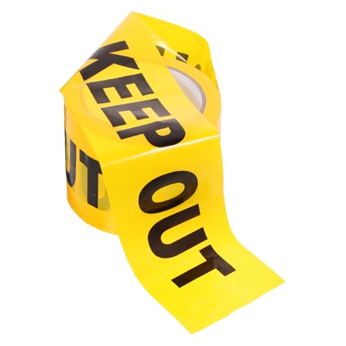 VALICLUD Nicht haftendes Warnband Keep Out Gelb Auffälliges Absperrband für Baustellen und Gefahrenstellen Vielseitig Einsetzbar zur Absicherung und Warnung Unbefugter Zutritte VALICLUD Nicht haftendes Warnband Keep Out Gelb Auffälliges Absperrband für Baustellen und Gefahrenstellen Vielseitig Einsetzbar zur Absicherung und Warnung Unbefugter Zutritte von VALICLUD