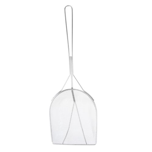 VALICLUD Ölsieb für Fritteuse Quadratischer Skimmerlöffel mit Feinem Netz zur Effizienten Ölfiltration für Fettfreies von Frittiergerichten Langlebiges von VALICLUD