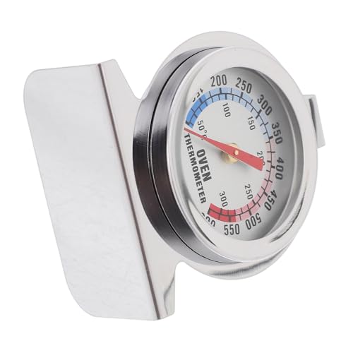 VALICLUD Ofenthermometer für Backofen und Grill Hochtemperaturbeständig Vielseitig Einsetzbar Benutzerfreundliche Anzeige Klare Lesbarkeit für Präzises Kochen von VALICLUD