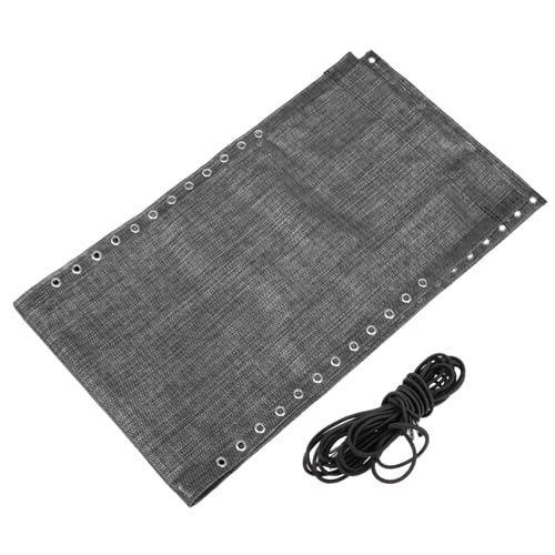 VALICLUD Outdoor Lounge Chair Ersatzstoff mit Seil Atmungsaktives Polyester Sitzbezug Robustes Ersatzgewebe für Klappstuhl Einfach zu Montieren Wetterfestes Camping und Gartenstuhl Zubehör von VALICLUD