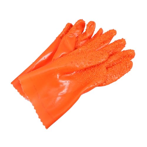 VALICLUD PVC Arbeitshandschuhe Orange Beschichtet Öl und Säurebeständig Rutschfest mit Verstärkter Strapazierfähig für Bauarbeiten und Outdoor Einsatz Ergonomisch Geformt Langlebig und VALICLUD PVC Arbeitshandschuhe Orange Beschichtet Öl und Säurebeständig Rutschfest mit Verstärkter Strapazierfähig für Bauarbeiten und Outdoor Einsatz Ergonomisch Geformt Langlebig und von VALICLUD