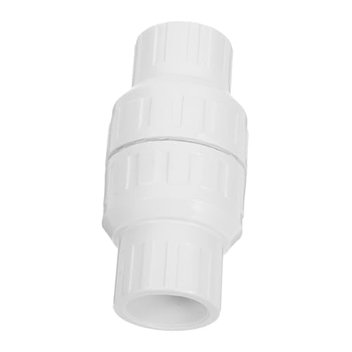 VALICLUD PVC Rückschlagventil für Wasserrohre aus Langlebigem Pvc material Dicht Schließend zur Verhinderung von Rückfluss Installieren Geeignet für Gartenpumpen und Abwasserrohre von VALICLUD