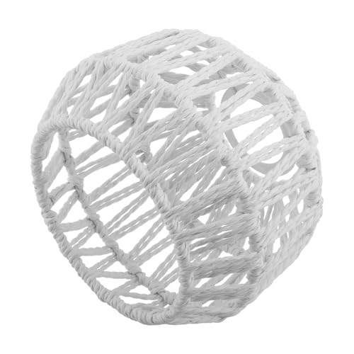VALICLUD Paper Rope Lampenschirm Trompetenform Geflochtene Boho Pendelleuchte Abdeckung Vielseitiger Lampenschirm für Hängelampen und Tischlampen Kreatives DIY Dekor Natürliches Material VALICLUD Paper Rope Lampenschirm Trompetenform Geflochtene Boho Pendelleuchte Abdeckung Vielseitiger Lampenschirm für Hängelampen und Tischlampen Kreatives DIY Dekor Natürliches Material von VALICLUD