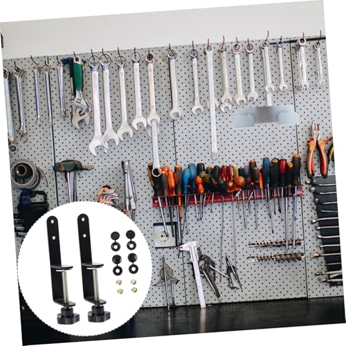 VALICLUD Pegboard Installationsclip Metall Clips Rostfrei Stabile Befestigung Werkzeugwand Montage Zubehör von VALICLUD