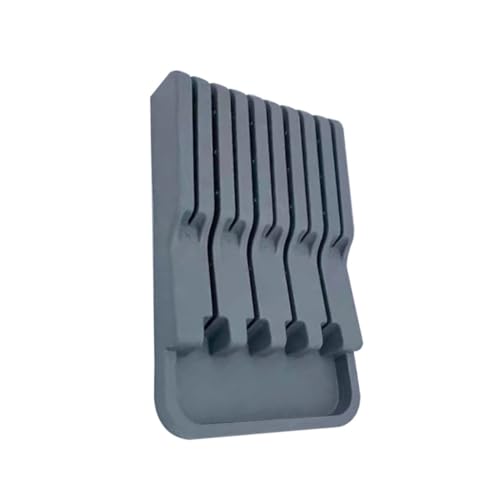 VALICLUD Plastikschneider Messeraufbewahrung Robuster Cutter Organizer mit Fächern Küchenabläufe und Haushaltsgeräte Langlebig und Leicht zu Reinigen von VALICLUD