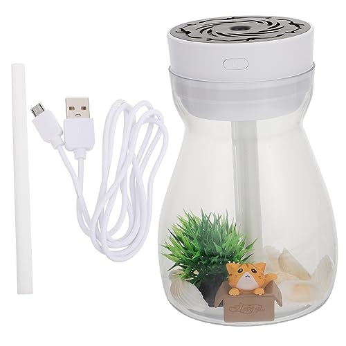 VALICLUD Portabler Mini Luftbefeuchter USB für Auto und Büro Leiser Desktop Humidifier mit Frischluftfunktion Geruchsneutralisierend Modernes Design für Schlafzimmer und Arbeitsplatz von VALICLUD