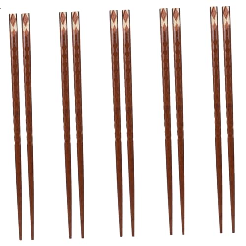 VALICLUD Praktische Wiederverwendbare Essstäbchen Kreatives Haushaltsbesteck aus mit Einzigartigem Muster für Erwachsene und Leicht zu Reinigen Stilvolles Design VALICLUD Praktische Wiederverwendbare Essstäbchen Kreatives Haushaltsbesteck aus mit Einzigartigem Muster für Erwachsene und Leicht zu Reinigen Stilvolles Design von VALICLUD