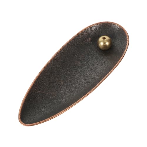 VALICLUD Räucherstäbchenhalter Kupferfarbig Mini Zen Räuchergefäß Dekorativer Japanischer Stil für Teestube Wohnzimmer Büro Meditation Entspannung Aromatherapie VALICLUD Räucherstäbchenhalter Kupferfarbig Mini Zen Räuchergefäß Dekorativer Japanischer Stil für Teestube Wohnzimmer Büro Meditation Entspannung Aromatherapie von VALICLUD