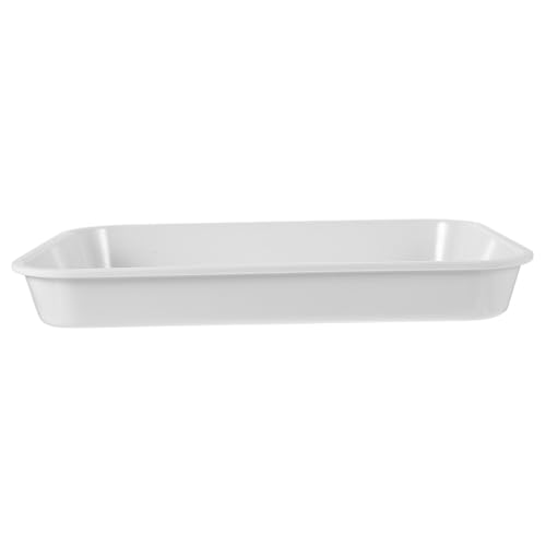 VALICLUD Rechteckige Servierplatte für Snacks Desserts und Stilvolles und Funktionales Tablett mit Großzügigem Platzangebot für Buffets und Feiern von VALICLUD