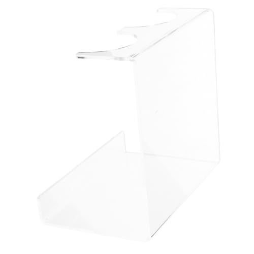 VALICLUD Regenschirmständer Organizer Transparenter Schirmhalter Für Innenbereich Stabiler Tischregal Displayständer Mit Doppelschlitz Design Für Shops Und Eingangsbereiche von VALICLUD
