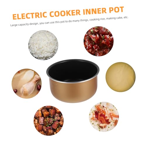 VALICLUD Reiskocher Innentopf Ersatz Antihaft Topf mit Messmarkierung Leicht Robust für Elektrische Reiskocher Multinutzung VALICLUD Reiskocher Innentopf Ersatz Antihaft Topf mit Messmarkierung Leicht Robust für Elektrische Reiskocher Multinutzung von VALICLUD
