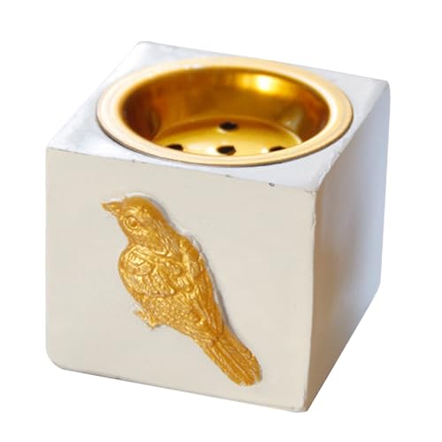 VALICLUD Resin Räuchergefäß Quadratisch Langlebig für Zuhause Büro Sauna Yoga Tragbar Dekorativ Vielseitig Einsetzbar Weiß VALICLUD Resin Räuchergefäß Quadratisch Langlebig für Zuhause Büro Sauna Yoga Tragbar Dekorativ Vielseitig Einsetzbar Weiß von VALICLUD