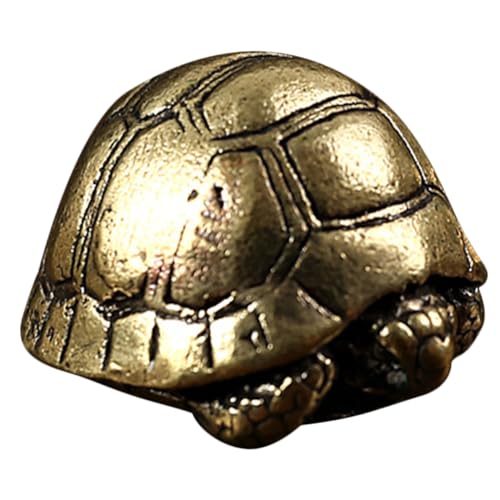 VALICLUD Retro Messing Schildkrötenfigur Vintage Stil Robust Retro Desktop Deko für Wohnzimmer Büro Hotel Feng Shui Glücksbringer Kreative Messing Skulptur als Edles Wohnaccessoire VALICLUD Retro Messing Schildkrötenfigur Vintage Stil Robust Retro Desktop Deko für Wohnzimmer Büro Hotel Feng Shui Glücksbringer Kreative Messing Skulptur als Edles Wohnaccessoire von VALICLUD