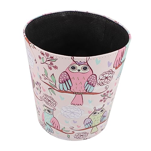 VALICLUD Retro Stil Mülleimer Wasserdichter Abfallbehälter für Büro und Zuhause für Schreibtisch und Schlafzimmer Eleganter Papiereimer Katzen Design Rosa VALICLUD Retro Stil Mülleimer Wasserdichter Abfallbehälter für Büro und Zuhause für Schreibtisch und Schlafzimmer Eleganter Papiereimer Katzen Design Rosa von VALICLUD