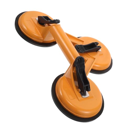 VALICLUD Robuster Aluminium Vakuum Saugheber Glassauger mit Ergonomischem Griff Schwerlast Saugnapfheber für Fliesen Marmor Glas Manuell Kontrollierter Glassauger für Bau Renovierung von VALICLUD