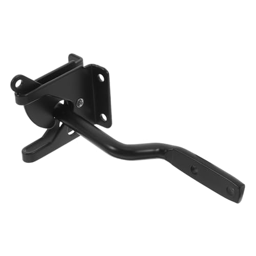 VALICLUD Robuster Gartentor Riegel aus Carbonstahl mit Federverschluss Wetterbeständig Vielseitig Einsetzbar für Zäune Schnelle Entriegelung Langlebige Türriegel verriegelung für Außentore von VALICLUD