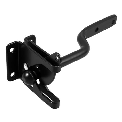 VALICLUD Robuster Gartentor riegel Schwarz Für Holzzaun Außentor Vielseitiger Verriegelungsmechanismus Stabile Sicherheitsverriegelung Für Zaun und Tor VALICLUD Robuster Gartentor riegel Schwarz Für Holzzaun Außentor Vielseitiger Verriegelungsmechanismus Stabile Sicherheitsverriegelung Für Zaun und Tor von VALICLUD