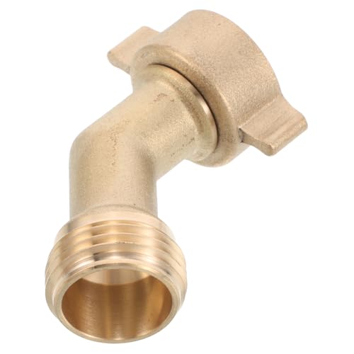 VALICLUD Robuster Schlauchbogen aus Messing für Wassereinlass Flexibler Schlauchadapter mit Auslaufsicherem Design für Gartenschläuche und Outdoor Anwendungen VALICLUD Robuster Schlauchbogen aus Messing für Wassereinlass Flexibler Schlauchadapter mit Auslaufsicherem Design für Gartenschläuche und Outdoor Anwendungen von VALICLUD