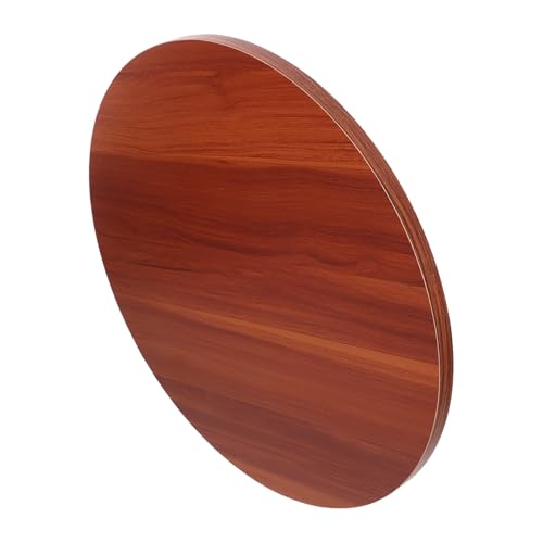 VALICLUD Runde Holz Tischplatte Esstischplatte Multifunktional für Esszimmer und Schreibtisch DIY Holztischplatte Flexibel Montierbar Robust und Pflegeleicht von VALICLUD