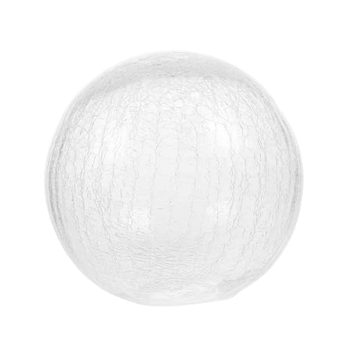 VALICLUD Runder Glas Lampenschirm mit Rissstruktur Dekorative Deckenlampenabdeckung Transparent Einfacher Einbau Passend für Hänge Wandlampen Vielseitig für Wohn Schlaf Hotelräume VALICLUD Runder Glas Lampenschirm mit Rissstruktur Dekorative Deckenlampenabdeckung Transparent Einfacher Einbau Passend für Hänge Wandlampen Vielseitig für Wohn Schlaf Hotelräume von VALICLUD