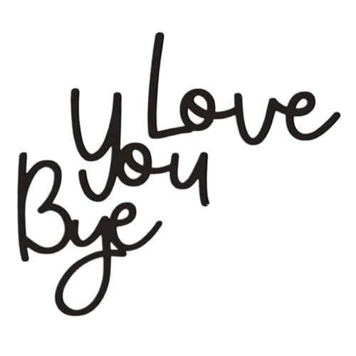 VALICLUD Rustikale Wanddekoration Aus Holz Love You Bye Handgefertigtes Schild Für Schlafzimmer Wohnzimmer Und Eingangsbereich Strapazierfähiges Kiefernholz Mit Kunstvollen Details Modernes VALICLUD Rustikale Wanddekoration Aus Holz Love You Bye Handgefertigtes Schild Für Schlafzimmer Wohnzimmer Und Eingangsbereich Strapazierfähiges Kiefernholz Mit Kunstvollen Details Modernes von VALICLUD