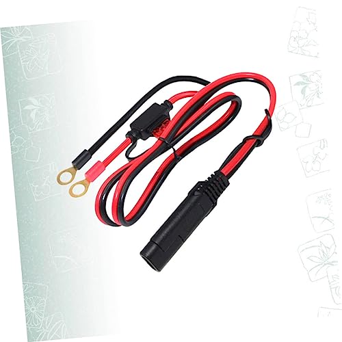 VALICLUD Sae Verlängerungskabel mit Ringkabelschuh Hitzebeständiges Batteriekabel für Autobatterie Ladegerät und Batterieerhaltungsgerät Langlebige Verbindungskordel für Stromversorgung VALICLUD Sae Verlängerungskabel mit Ringkabelschuh Hitzebeständiges Batteriekabel für Autobatterie Ladegerät und Batterieerhaltungsgerät Langlebige Verbindungskordel für Stromversorgung von VALICLUD