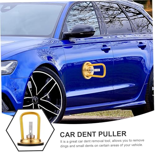 VALICLUD Saugnapf Dellenzieher aus Edelstahl mit ergonomischem Griff langlebig und verformungsfest geeignet für Auto Dellen Reparatur Glas Spiegel und Fliesen Transport von VALICLUD