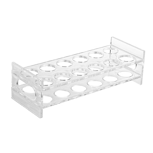 VALICLUD Schnapsglashalter Transparent Reihiger Bar Drinkware Display für Gläser für Partys Ausstellungen und Besondere Anlässe Leicht und Praktisch von VALICLUD