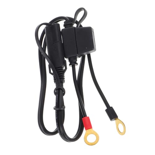 VALICLUD Schnelltrenn Verlängerungskabel mit O Ring und Sicherung Langlebiges Motorrad Batterieadapterkabel Einfache DIY Installation Hervorragende Elektrische Leitfähigkeit Kompatibel für VALICLUD Schnelltrenn Verlängerungskabel mit O Ring und Sicherung Langlebiges Motorrad Batterieadapterkabel Einfache DIY Installation Hervorragende Elektrische Leitfähigkeit Kompatibel für von VALICLUD