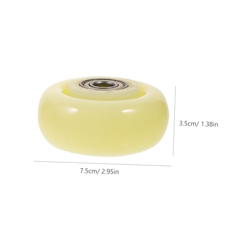 VALICLUD Schwerlast Nylon Rad Führungsrolle Tragfähige Industrie Silent Caster für Gerüst Transportgeräte Verschleißfest Leise Einfache Montage von VALICLUD