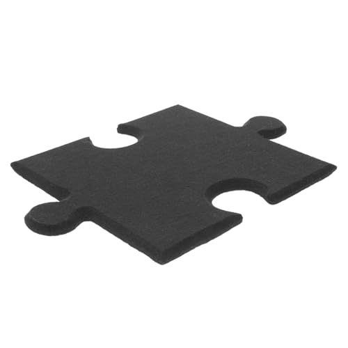 VALICLUD Selbstklebende Filz Pinnwand Puzzle Form Wanddekoration Schwarzes Memo Board Büro und Zuhause Dekoratives Bulletin Board aus Weichem Filz VALICLUD Selbstklebende Filz Pinnwand Puzzle Form Wanddekoration Schwarzes Memo Board Büro und Zuhause Dekoratives Bulletin Board aus Weichem Filz von VALICLUD