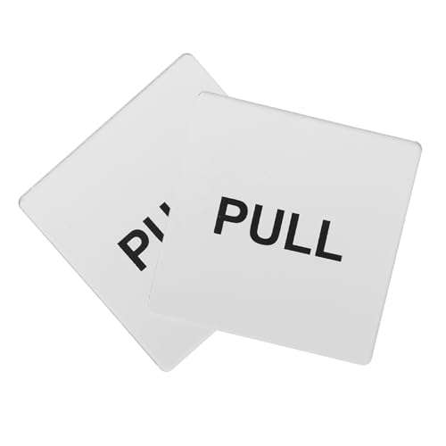 VALICLUD Selbstklebendes Push Pull Türschild aus Acryl Robuste Glastür indikatoren für Büro und Geschäft Minimalistisches Design zur Kundenlenkung und Barrierefreien Eingangsnutzung VALICLUD Selbstklebendes Push Pull Türschild aus Acryl Robuste Glastür indikatoren für Büro und Geschäft Minimalistisches Design zur Kundenlenkung und Barrierefreien Eingangsnutzung von VALICLUD