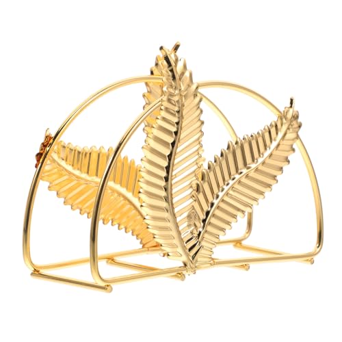 VALICLUD Serviettenhalter Blattdesign Rustikaler Serviettenständer für Küche und Esstisch Eleganter Tischaccessoire für Restaurant Hotel und Partys Leicht zu Reinigen VALICLUD Serviettenhalter Blattdesign Rustikaler Serviettenständer für Küche und Esstisch Eleganter Tischaccessoire für Restaurant Hotel und Partys Leicht zu Reinigen von VALICLUD