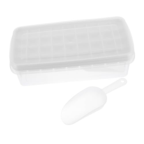 VALICLUD Silikon Eiswürfelform mit Deckel Fächer Eiswürfelbehälter Bpa Frei Langlebig für Cocktails Getränke Eiswürfelherstellung DIY Eiswürfelschale für Kühlschrank Küche VALICLUD Silikon Eiswürfelform mit Deckel Fächer Eiswürfelbehälter Bpa Frei Langlebig für Cocktails Getränke Eiswürfelherstellung DIY Eiswürfelschale für Kühlschrank Küche von VALICLUD