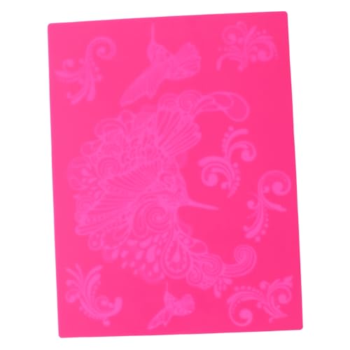 VALICLUD Silikon Fondant Prägeform Spitzenmuster Backzubehör DIY Tortendekoration Flexible Reißfeste Fondant Impression Matte Lebensmittelecht Vielseitig für Kuchen Verzierung von VALICLUD