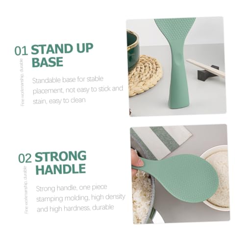 VALICLUD Silikon Reislöffel Stehend Antihaft Reisservierlöffel Ergonomisch Leicht Küchenhelfer Bpa frei Für Reis Kochen und Servieren VALICLUD Silikon Reislöffel Stehend Antihaft Reisservierlöffel Ergonomisch Leicht Küchenhelfer Bpa frei Für Reis Kochen und Servieren von VALICLUD