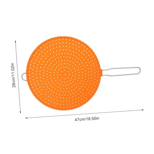 VALICLUD Silikon Spritzschutz Pfannenspritzschutz Anti öl spritzer Hochtemperaturbeständig Lebensmittelecht Große Netzabdeckung Küchenwerkzeug für Kochen und Braten Spill Zufällige Farbe VALICLUD Silikon Spritzschutz Pfannenspritzschutz Anti öl spritzer Hochtemperaturbeständig Lebensmittelecht Große Netzabdeckung Küchenwerkzeug für Kochen und Braten Spill Zufällige Farbe von VALICLUD