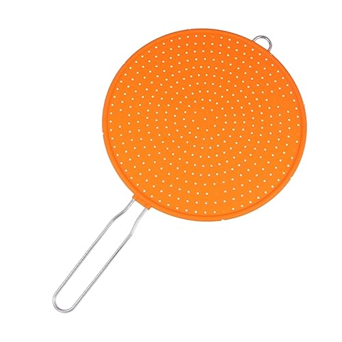 VALICLUD Silikon Spritzschutz für Pfannen Hitzebeständiger Spritzdeckel aus Lebensmittelechtem Silikon Spritzmatte für Sicheres Kochen Küche und Restaurant Zufällige Farbe Zufällige Farbe VALICLUD Silikon Spritzschutz für Pfannen Hitzebeständiger Spritzdeckel aus Lebensmittelechtem Silikon Spritzmatte für Sicheres Kochen Küche und Restaurant Zufällige Farbe Zufällige Farbe von VALICLUD