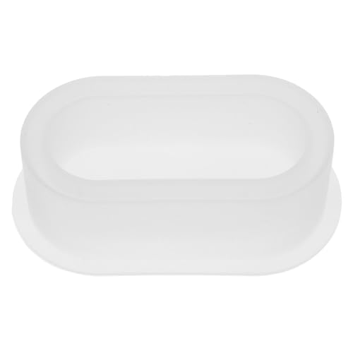 VALICLUD Silikonform für Blumentopf Oval Mehrzweck DIY Pflanzgefäßform aus Flexiblem Silikon Wiederverwendbar für Gips Zement Geeignet für Sukkulenten und Handwerksprojekte von VALICLUD