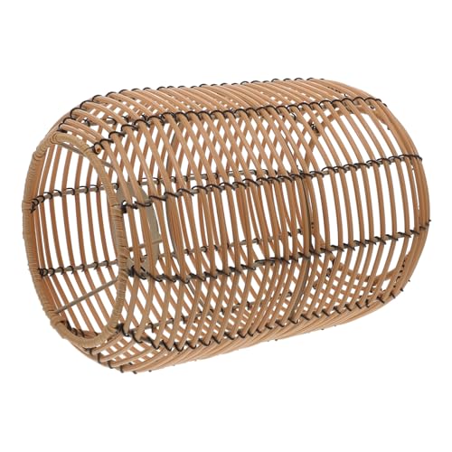 VALICLUD Simulierter Rattan Lampenschirm Hängend Einfache Montage Weicher Lichtschein Wohnzimmer Esszimmer Schlafzimmer Pendelleuchte Dekorations element VALICLUD Simulierter Rattan Lampenschirm Hängend Einfache Montage Weicher Lichtschein Wohnzimmer Esszimmer Schlafzimmer Pendelleuchte Dekorations element von VALICLUD