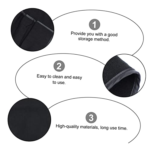 VALICLUD Sofa Armlehnentasche Organizer Für Fernbedienungen Snacks Und Mobiltelefone Schwarz Langlebiges Material Einfach Zu Befestigen Für Wohnzimmer Und Couch VALICLUD Sofa Armlehnentasche Organizer Für Fernbedienungen Snacks Und Mobiltelefone Schwarz Langlebiges Material Einfach Zu Befestigen Für Wohnzimmer Und Couch von VALICLUD