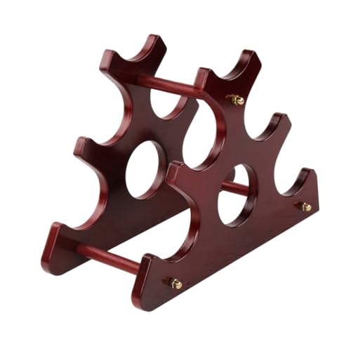 VALICLUD Solides Holz Weinregal Dekor Flaschen Multifunktional Stabiles Weinhalter Weinregal Elegant für Zuhause Büro Bar Wohnzimmer Geeignet von VALICLUD