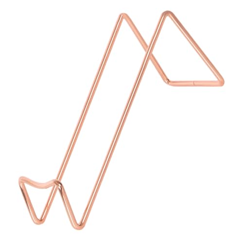 VALICLUD Stabiler Metall Weinflaschenhalter Weinregal Roségold Einzeln Flaschenständer für Küche Bar Zuhause Weinliebhaber von VALICLUD